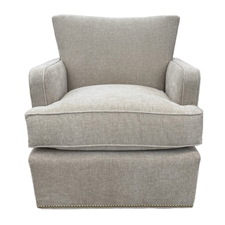 Kyle Swivel Chair in Linen