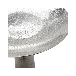 Walker Silver Metal Pedestal