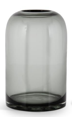 Gray Transparent Glass Vase Assorted