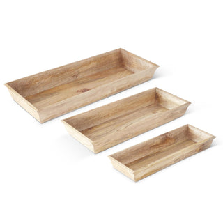 Rectangular Wood Tray Assorted
