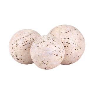 Navona Beige Spheres Assorted