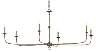 Nottaway Large Bronze Chandelier