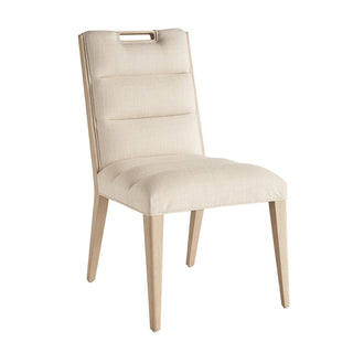 Aiden Channeled Upholstered Side Chair