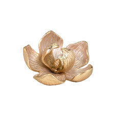 Alki Statuary Small gold flower sculpture