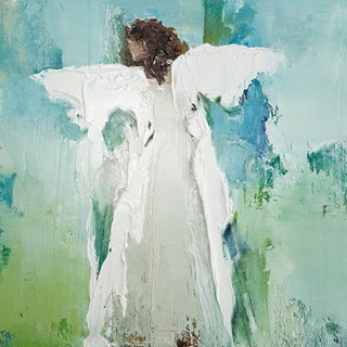 A pack of Comfort Scripture Cards featuring an angel illustration with a gold border and the title 'COMFORT SCRIPTURE CARDS' at the bottom. anne neilson