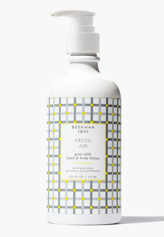Beekman Fresh Air Goat Milk Lotion sulfate & paraben free sensitive skin