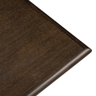 Bentley Rectangle Dining Table rich brown stain