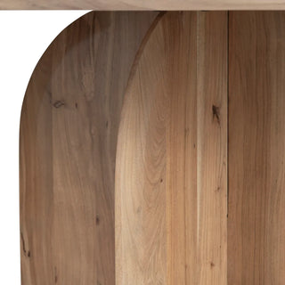 Braxton Dining Table light natural stain modern