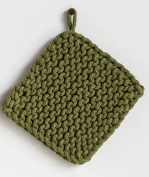 Cotton Crocheted Pot Holder Assorted