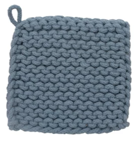 Cotton Crocheted Pot Holder Assorted