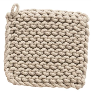 Cotton Crocheted Pot Holder Assorted