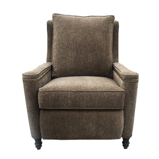 Dale Manual Push Back Recliner in Truffle