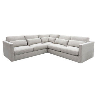 Banks Sectional in Stone - 3524M