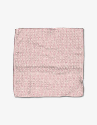 Geometry Peony Paradise Dishcloth Set pink pattern recycled materials absorbent