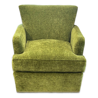 Kyle Swivel Chair in Seagrass
