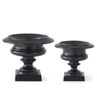 Matte Black Cast Urn Assorted