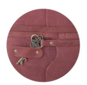 Leather Handcrafted Unlined 8" Journal with Antique Key Assorted