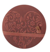 Leather Heart Embossed Handcrafted Deckle Edge Unlined 6" Journal Assorted