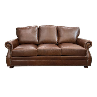 USA Premium Leather Polo Sofa