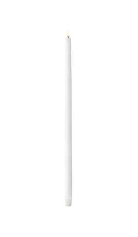 Uyuni 1" X 21.7" Nordic White Tall Taper Candle