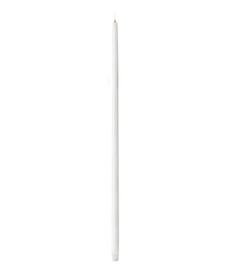 Uyuni 1" X 29.5" Nordic White Tall Taper Candle
