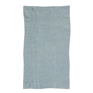 Oversized Stonewashed Linen Tea Towel in Mint