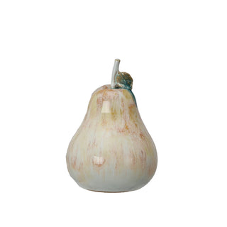 Brown Stoneware Pear