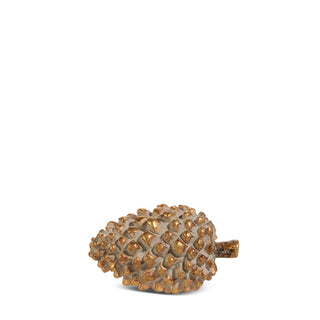gilded pinecone brown with gold highlights