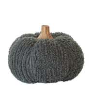 Cotton Blend Assorted Pumpkins 4"