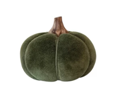 Cotton Blend Assorted Pumpkins 4"