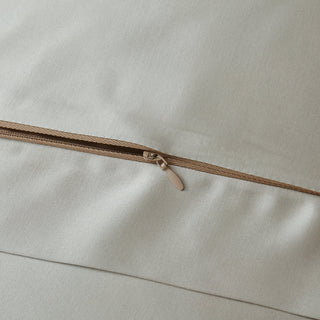 High Shine Satin Euro Sham Champagne