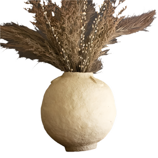 Paper Mache Urn, Small