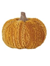 Cotton Blend Assorted Pumpkins 4"
