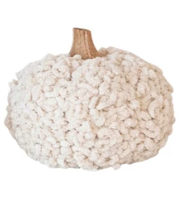 Cotton Blend Assorted Pumpkins 4"