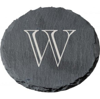 P. Graham Dunn Round Slate Set of 4 Coasters