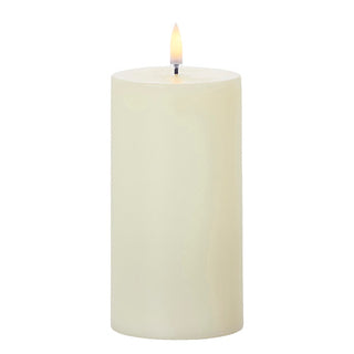 Uyuni 3" X 6" Ivory Pillar Candle