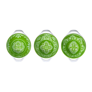 Le Cadeaux Paloma Green Mini Handled Bowls Set of 3