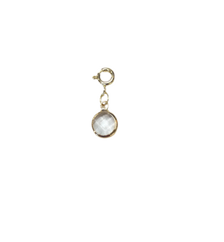 April Birthstone Clip Charm