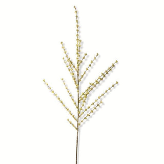 Cream Mini Berry Branch Stem