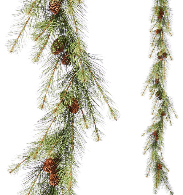 Green Pine Garland