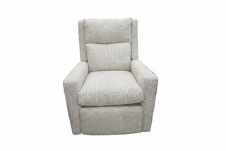 Greyson Manual Swivel Glider Recliner in Cream