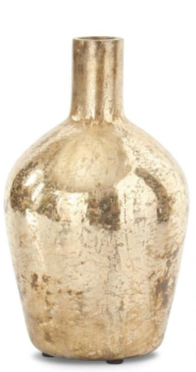 Antique Copper Bottle Vase Assorted