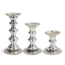 Load image into Gallery viewer, Silver Mercury Candle Holders Assorted
