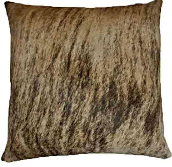 22x22 Light Brindle Tan Pillow
