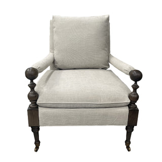 Leslie Occasional Chair in Flax
