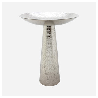 Walker Silver Metal Pedestal