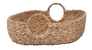 Water Hyacinth Basket with Handle assorted