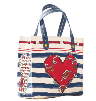 Brighton Striped Love Tote