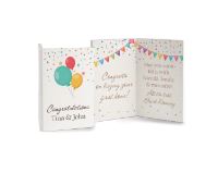 P Graham Dunn Confetti & Balloons Card