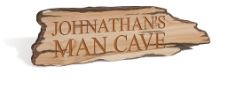 P Graham Dunn Faux Wood Sign